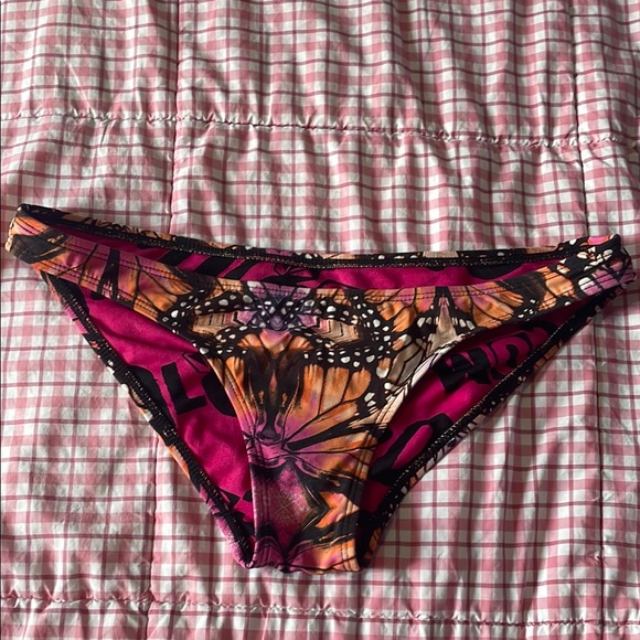 Volcom Butterfly Print Bikini Bottom - Picture 1 of 3